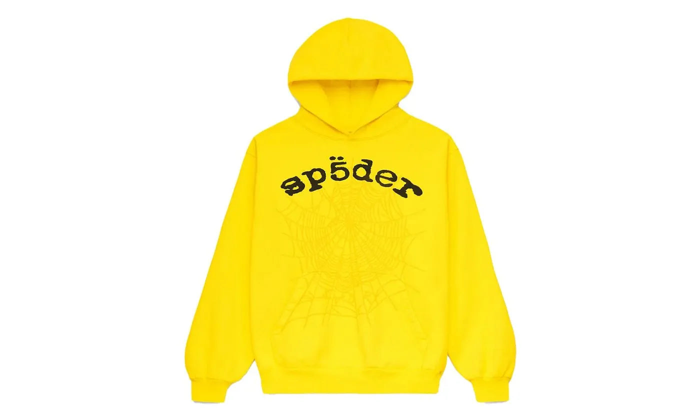 Sp5der Legacy Hoodie Yellow – limitierter Sneaker bei Shade Studios