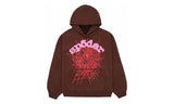 Sp5der Web Hoodie Brown