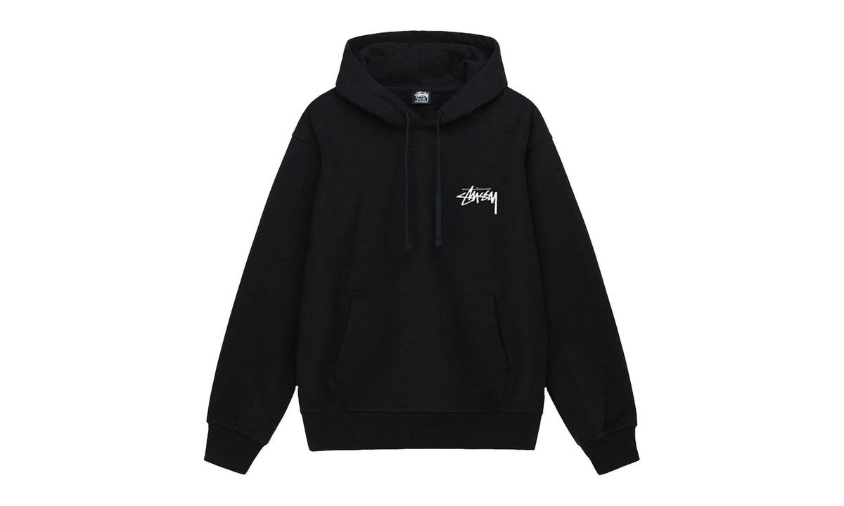 Stussy 8 Ball Fade Hoodie Black