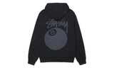 Stussy 8 Ball Pigment Dyed Hoodie Black