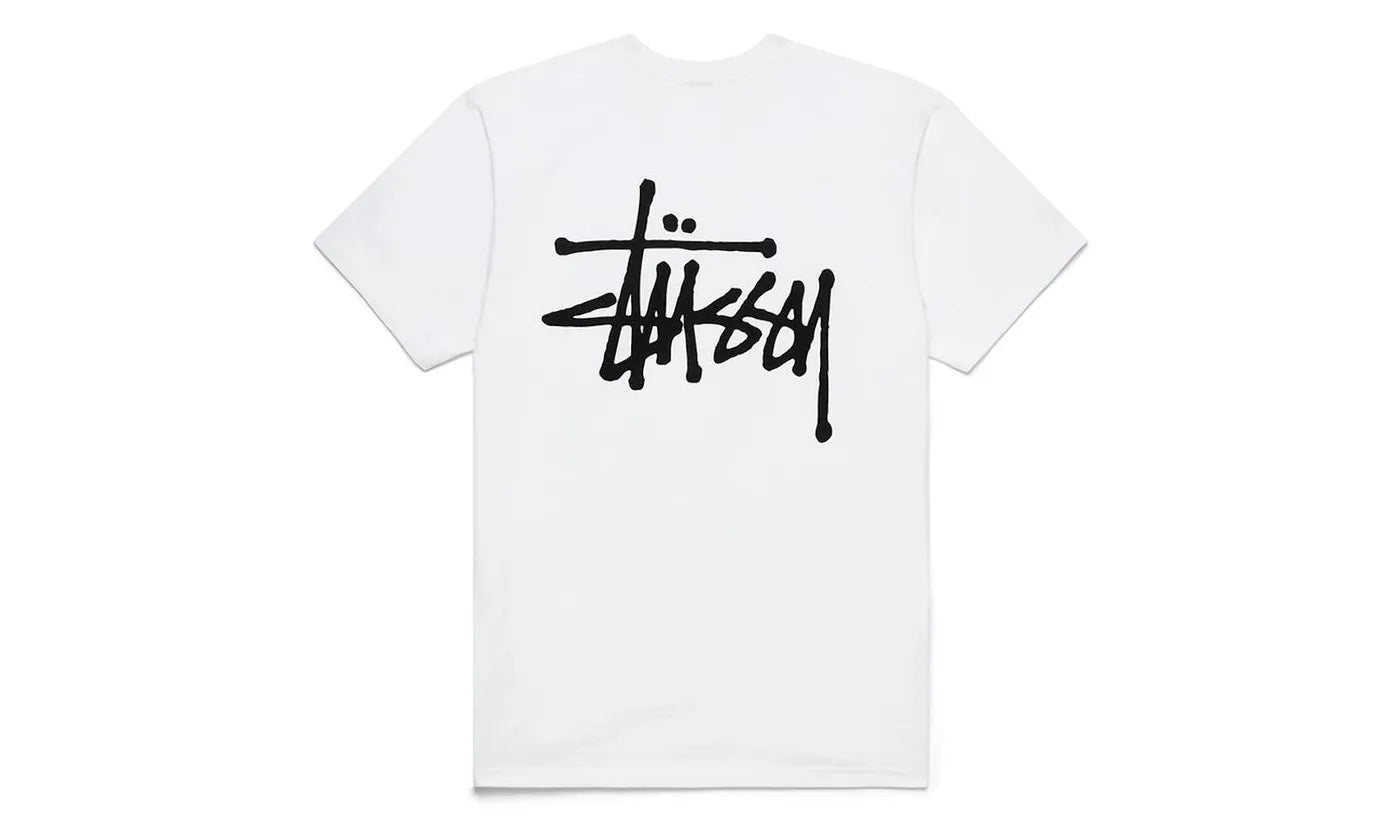 Stussy Basic T-shirt White – limitierter Sneaker bei Shade Studios