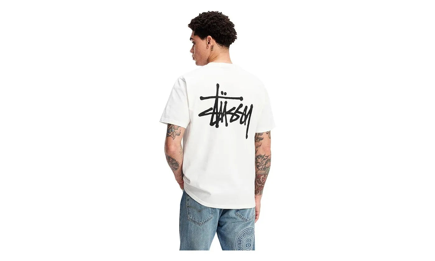 Stussy Basic T-shirt White – limitierter Sneaker bei Shade Studios