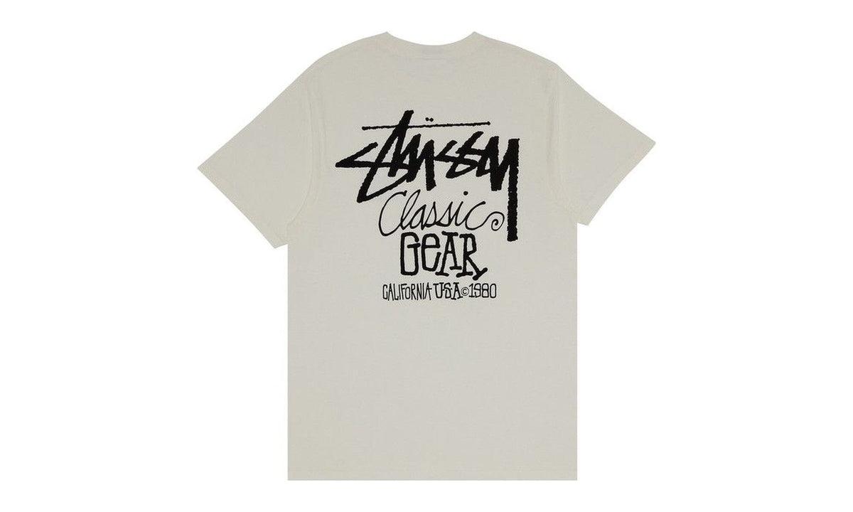 Stussy Classic Gear Tee Pigment Dyed Natural