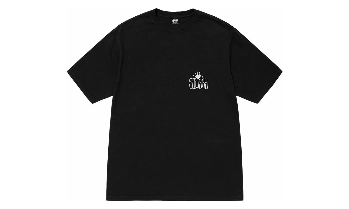 Stussy Crown International Pigment Dyed Tee Black - 1905043-BLAC