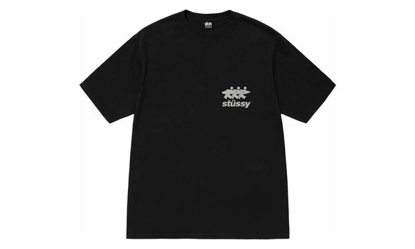 Stussy Surfwalk Pigment Dyed Tee Black - 1905063