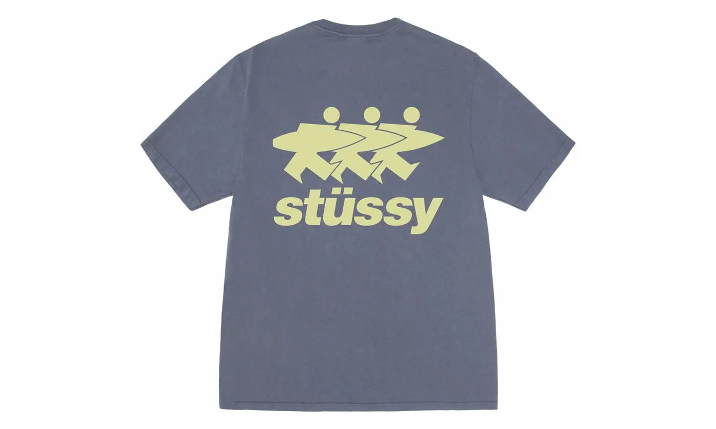 Stussy Surfwalk Pigment Dyed Tee Indigo - 1905063