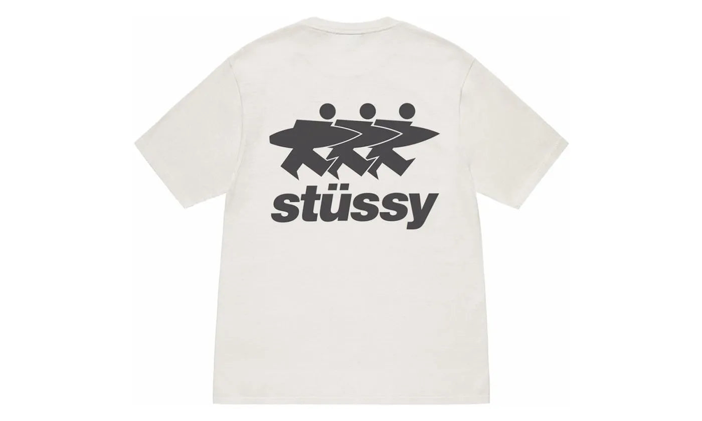 Stussy Surfwalk Pigment Dyed Tee Natural - 1905063