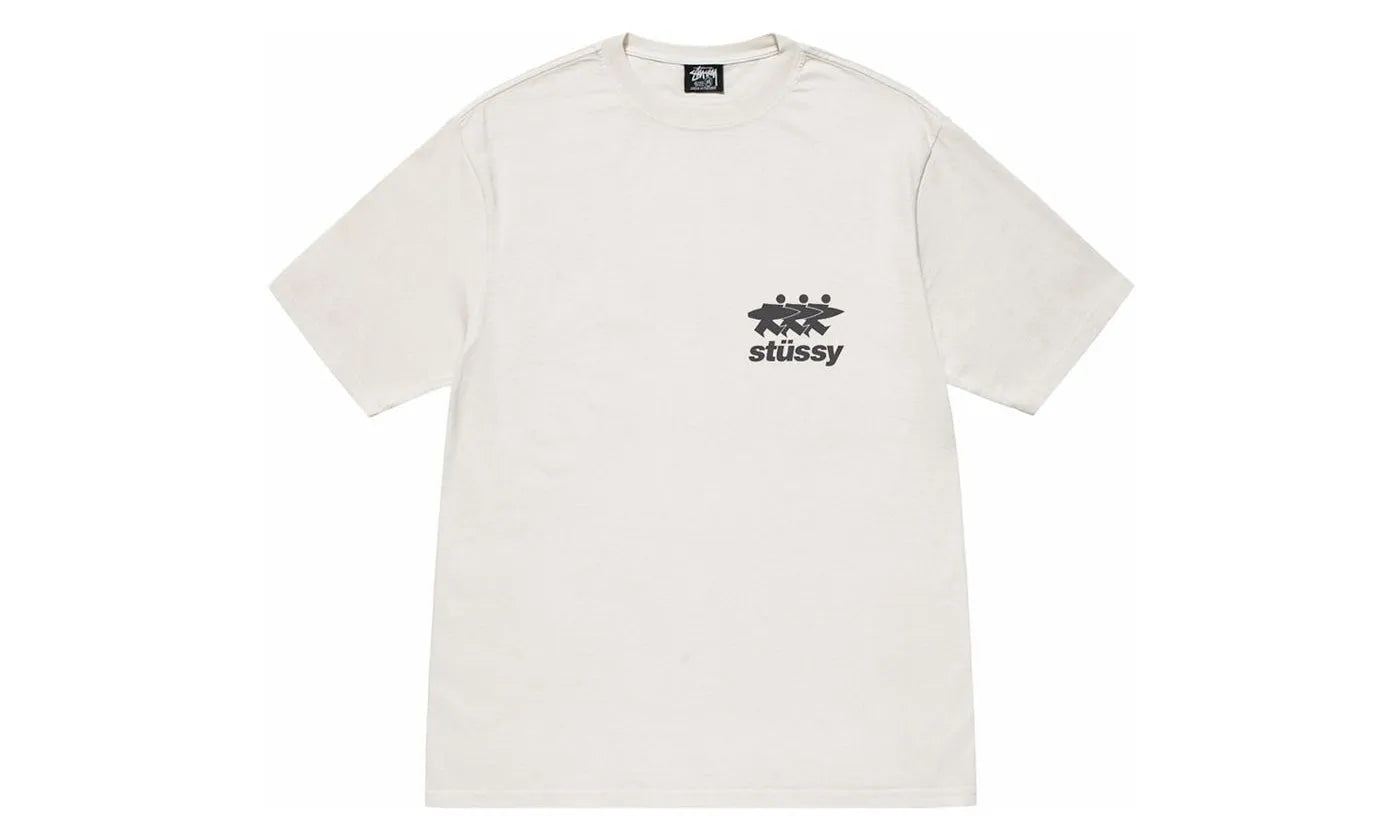 Stussy Surfwalk Pigment Dyed Tee Natural - 1905063