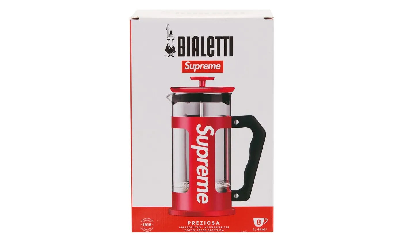 Supreme Bialetti 8 Cup French Press Red – limitierter Sneaker bei Shade Studios