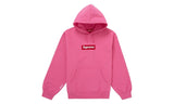Supreme Box Logo Hooded Sweatshirt (FW25) Magenta