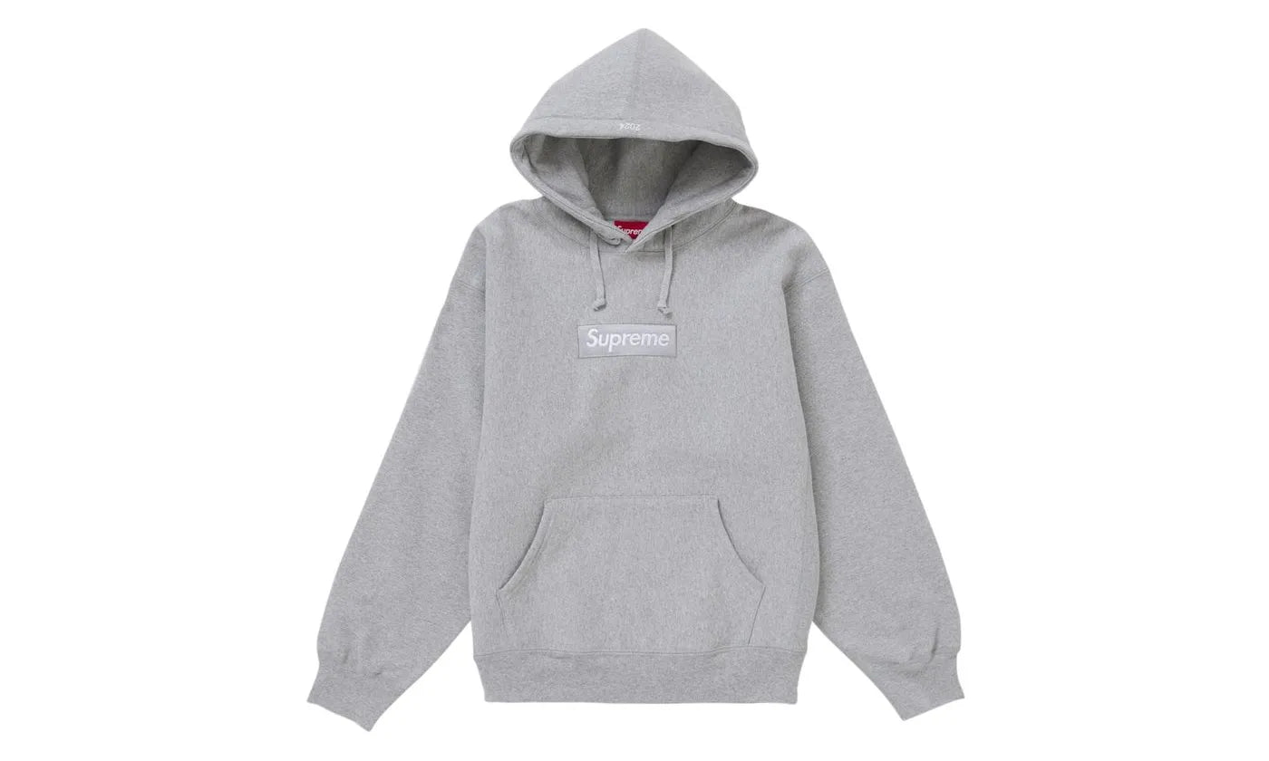 Supreme Box Logo Hooded Sweatshirt Sweatshirt (FW24) Ash Grey – limitierter Sneaker bei Shade Studios