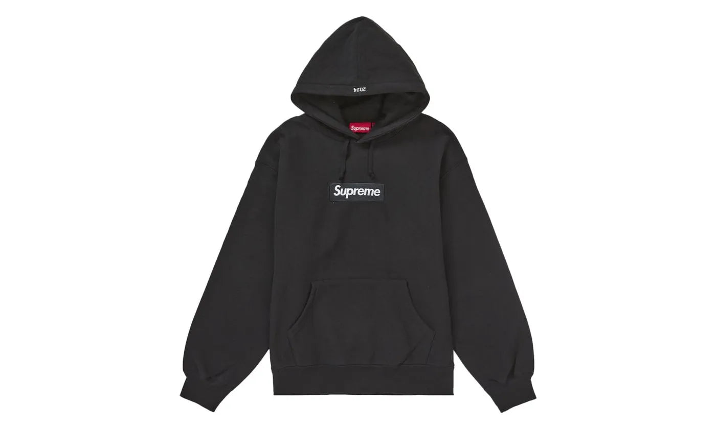 Supreme Box Logo Hooded Sweatshirt Sweatshirt (FW24) Black – limitierter Sneaker bei Shade Studios