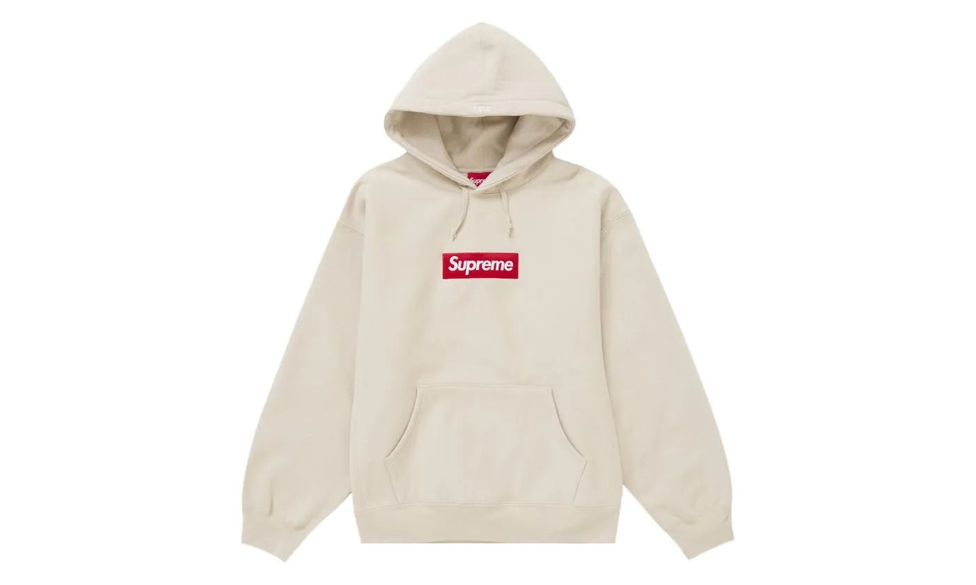 Supreme Box Logo Hooded Sweatshirt Sweatshirt (FW24) Light Brown – limitierter Sneaker bei Shade Studios