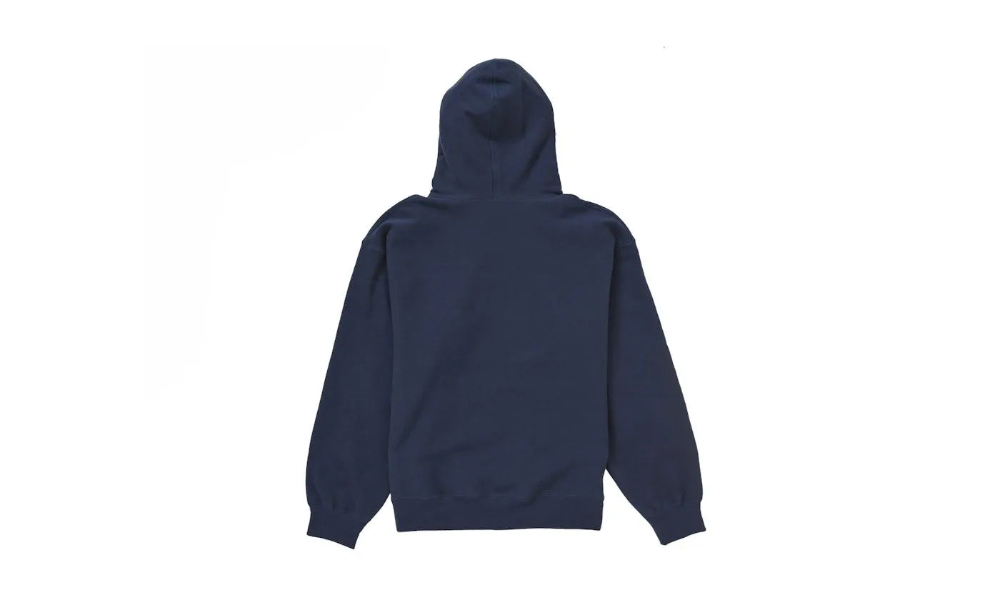Supreme Box Logo Hooded Sweatshirt Sweatshirt (FW24) Navy – limitierter Sneaker bei Shade Studios