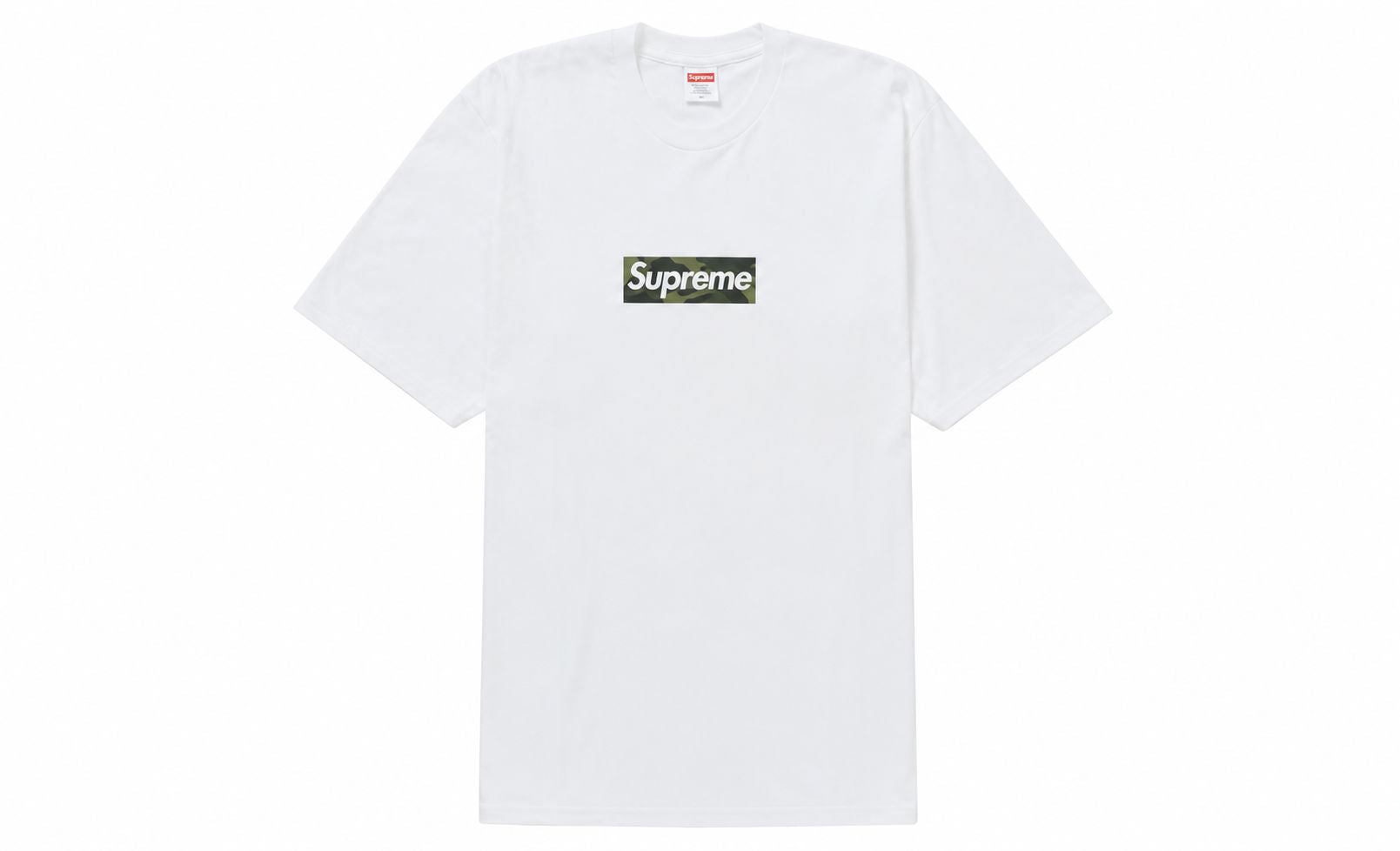 Supreme Box Logo Tee (FW23) White apparels Supreme 