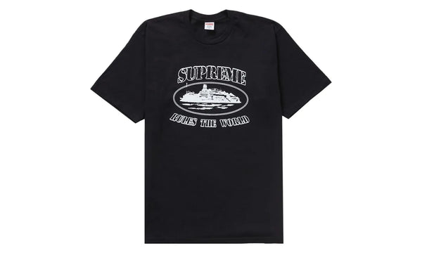 Supreme Corteiz Rules The World Tee Black - SUPR-SCRTWT-BLACK