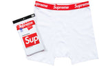Supreme Hanes Boxer Briefs White (4 pieces)