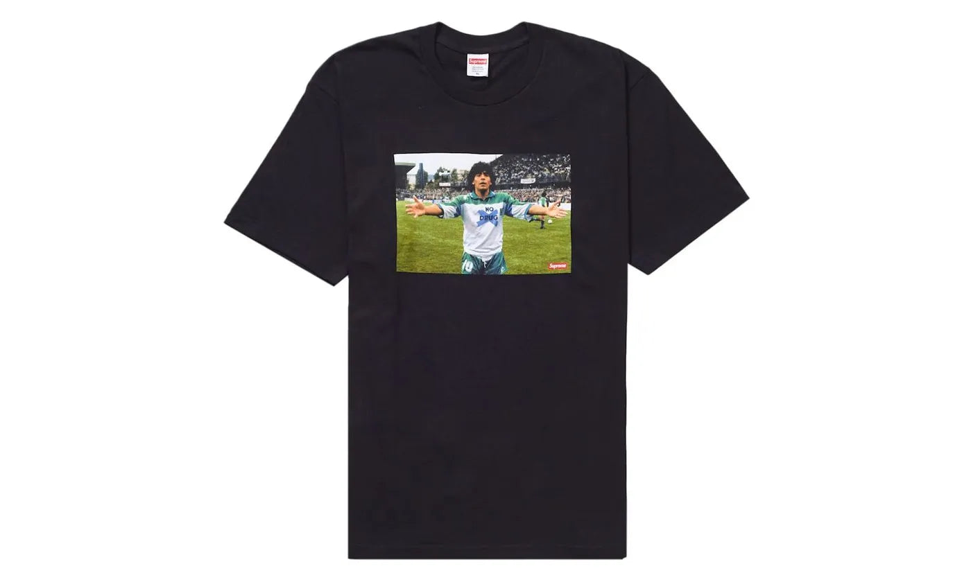 Supreme Maradona Tee Black - SUPR-SUMATB-BLACK