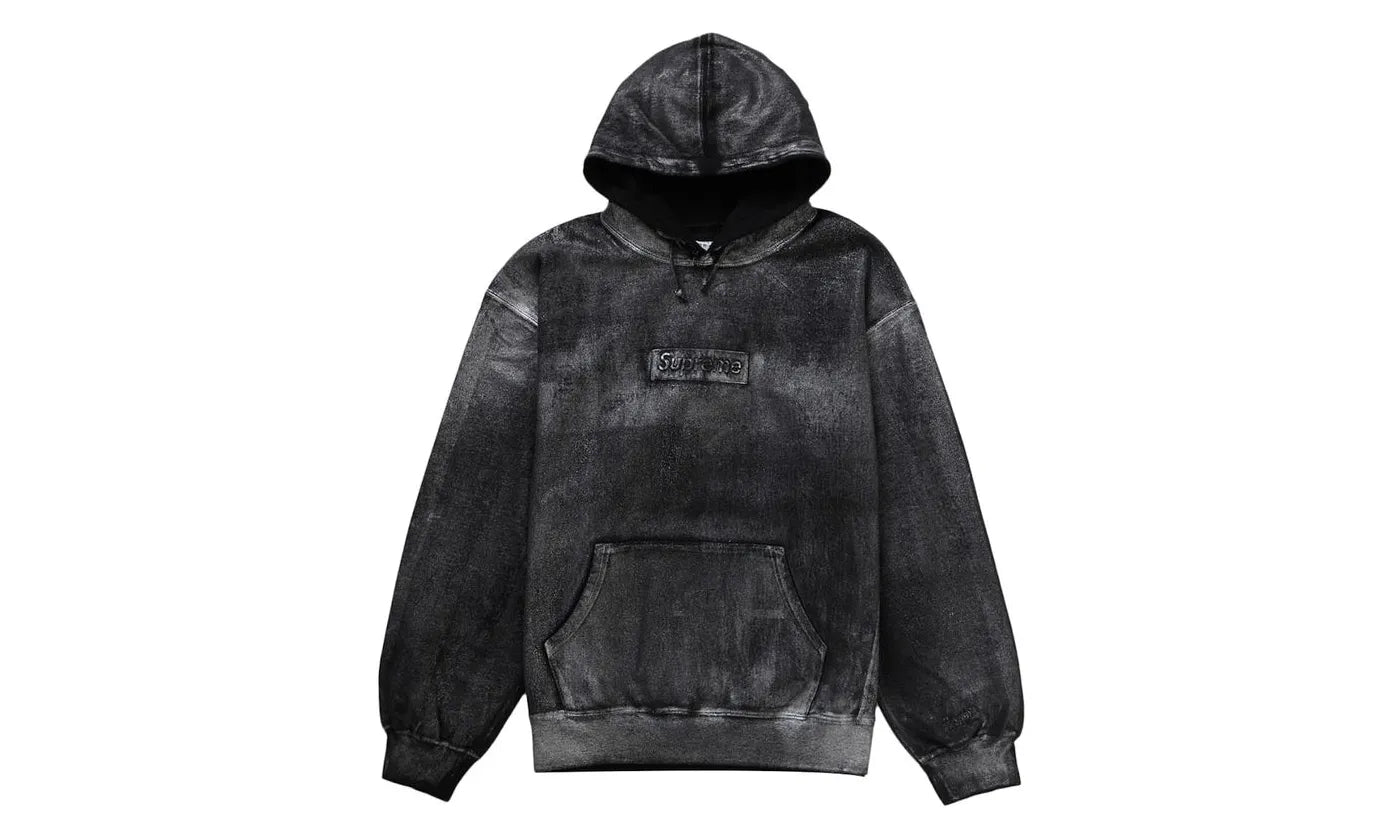 Supreme MM6 Maison Margiela Foil Box Logo Hooded Sweatshirt Black – limitierter Sneaker bei Shade Studios