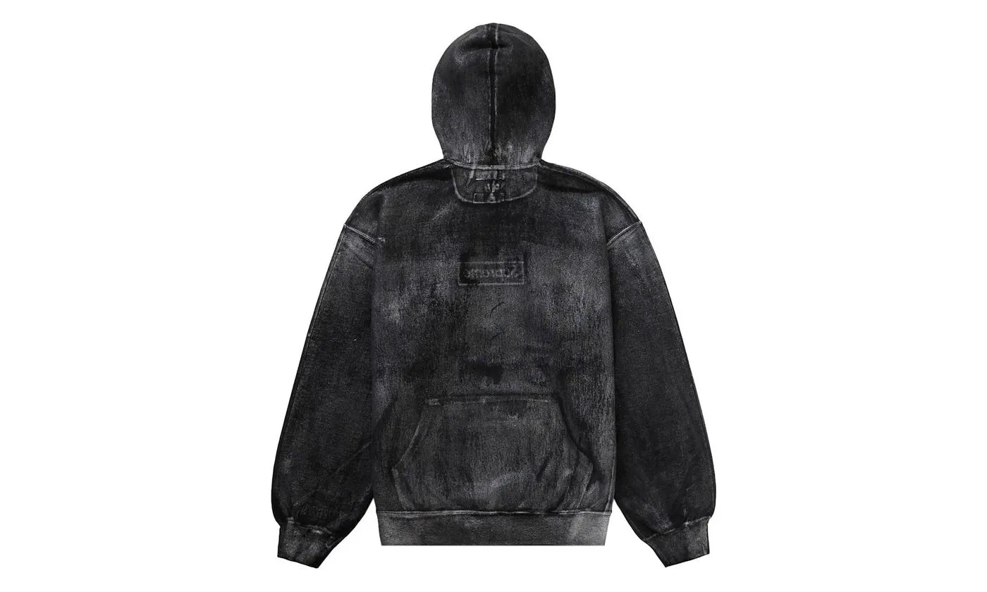 Supreme MM6 Maison Margiela Foil Box Logo Hooded Sweatshirt Black – limitierter Sneaker bei Shade Studios