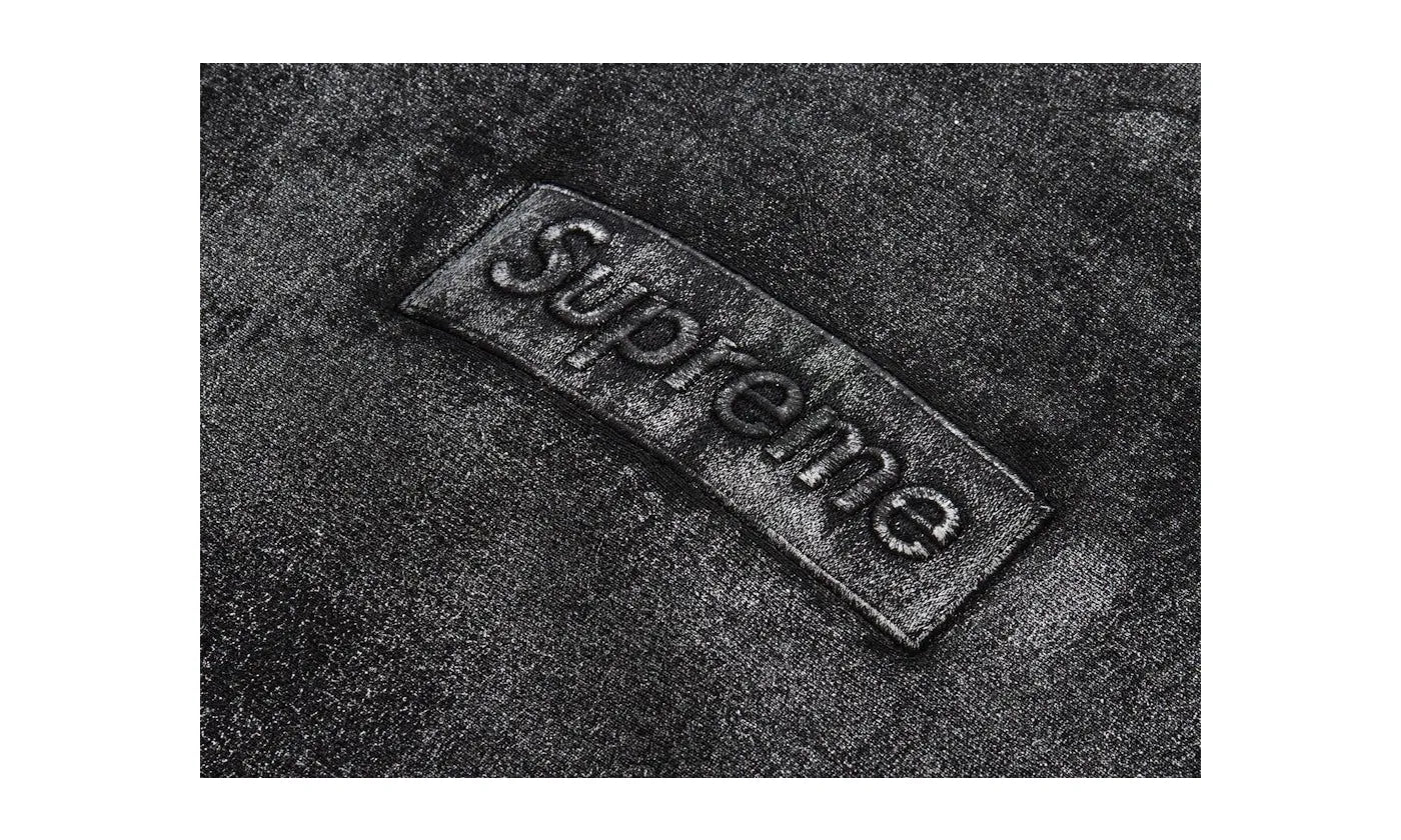 Supreme MM6 Maison Margiela Foil Box Logo Hooded Sweatshirt Black – limitierter Sneaker bei Shade Studios