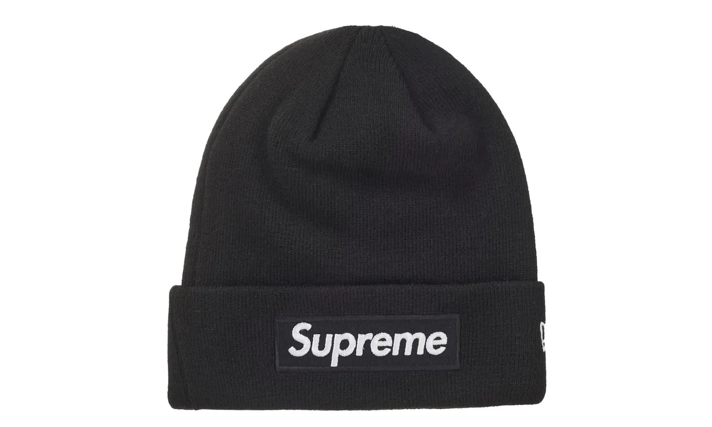Supreme New Era Box Logo Beanie (FW24) Black – limitierter Sneaker bei Shade Studios