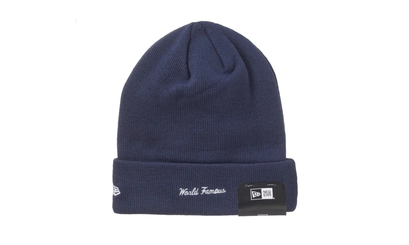 Supreme New Era Box Logo Beanie (FW24) Navy – limitierter Sneaker bei Shade Studios