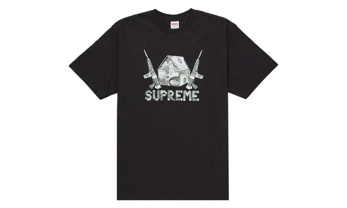 Supreme Supreme Origami Tee Black (SUPR-SUORTBXX-MULTI) - Shade