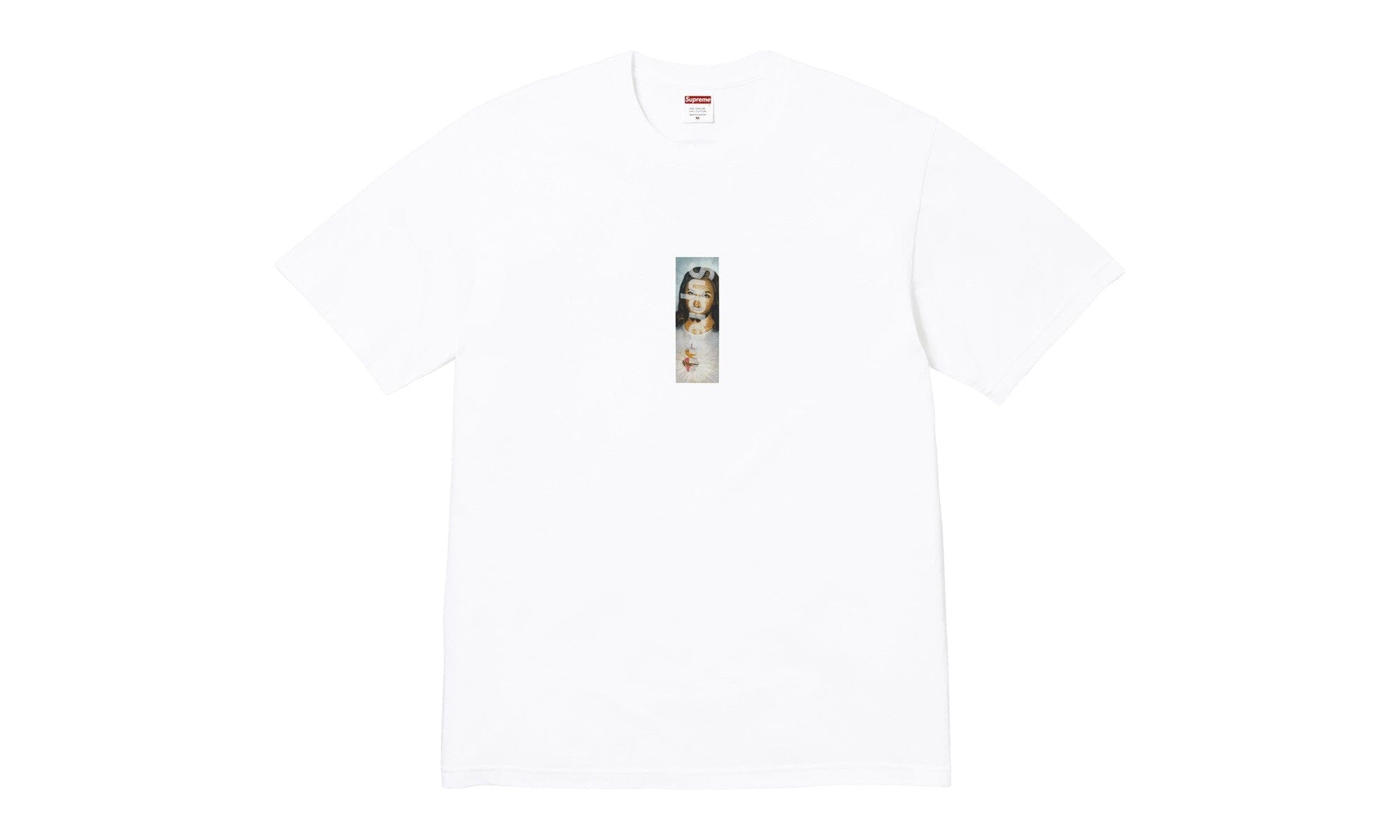 Supreme Prayer Card Box Logo Tee White