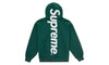 Supreme Satin Applique Hooded Sweatshirt FW24 Dark Green - SUPR-SSAHSF-DARKGREEN