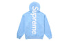 Supreme Satin Applique Hooded Sweatshirt FW24 Light Blue - SUPR-SSAHSF-LIGHTBLUE