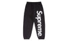 Supreme Satin Applique Sweatpant FW24 Black - SUPR-SSASFB-BLACK