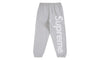 Supreme Satin Applique Sweatpant FW24 Heather Grey - SUPR-SSASFH-HEATHERGREY