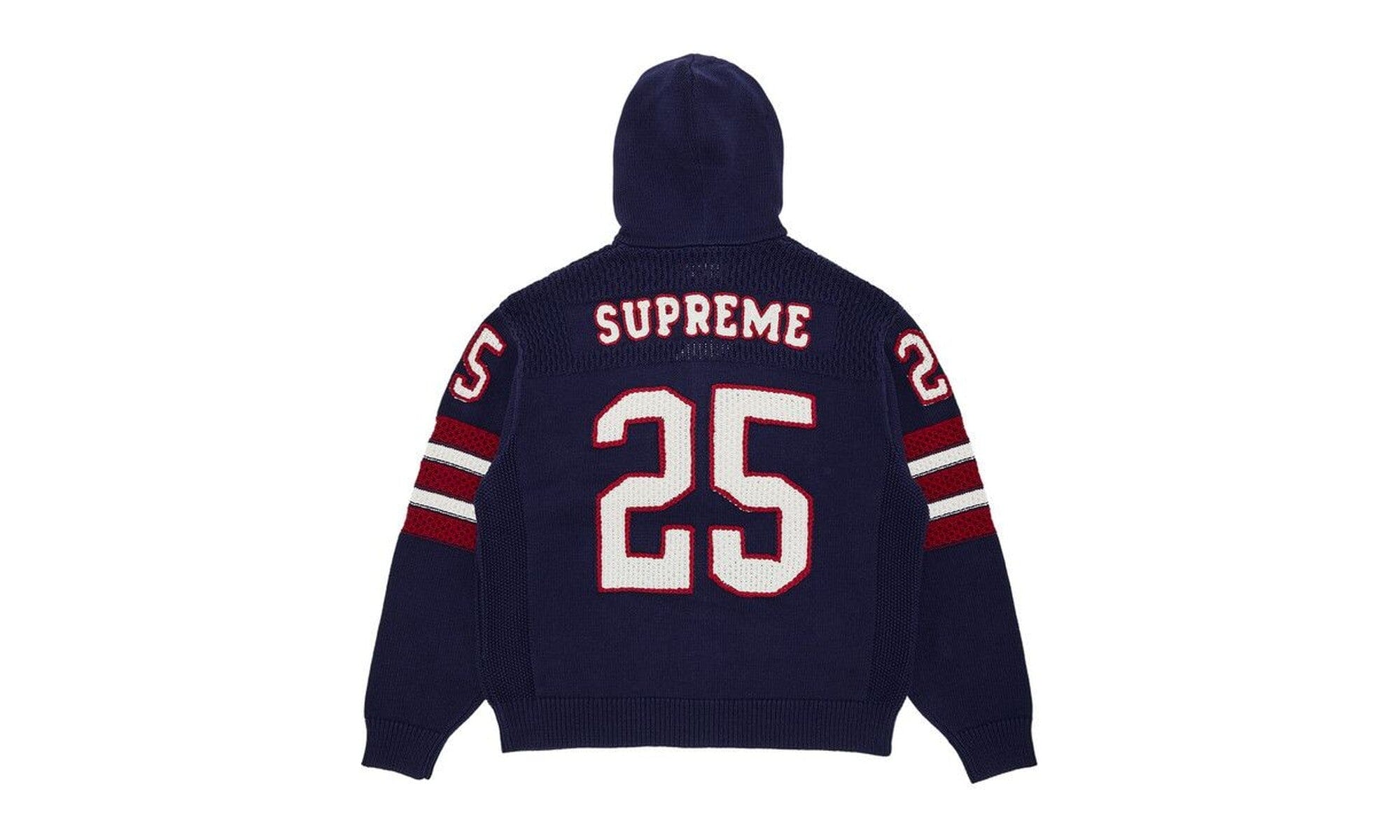Supreme Sport Zip Up Hooded Sweater Navy