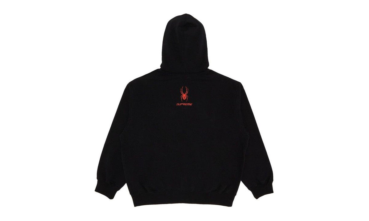 Supreme x Spyder Zip Up Hooded Sweatshirt Black