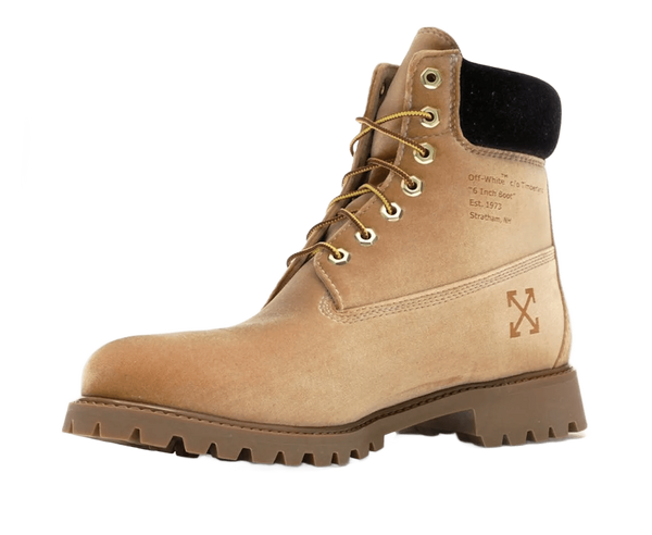 Timberland 6' Boot Off White Wheat Velvet - TB0A1Q8L