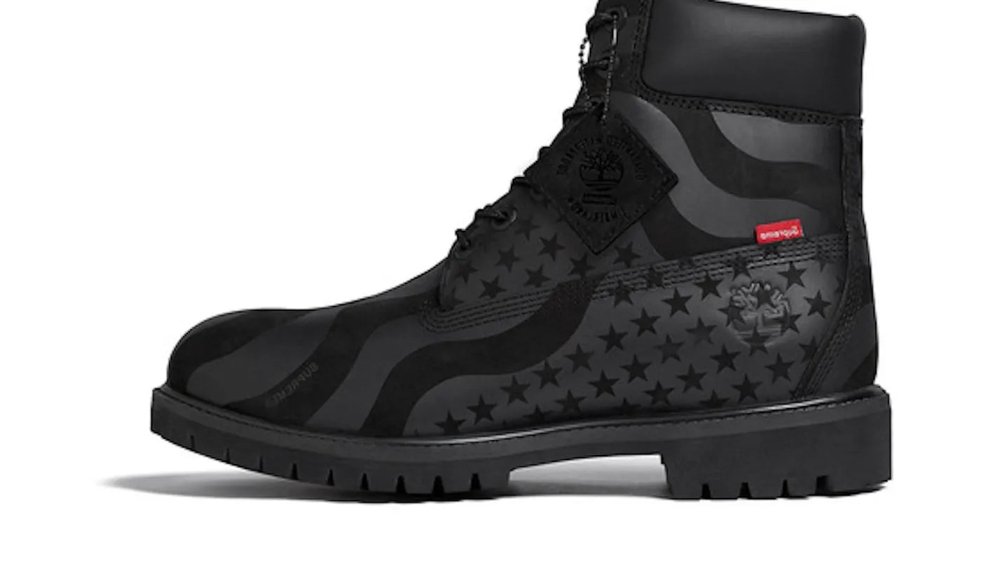Timberland 6' Boot Supreme Stars & Stripes Black – limitierter Sneaker bei Shade Studios