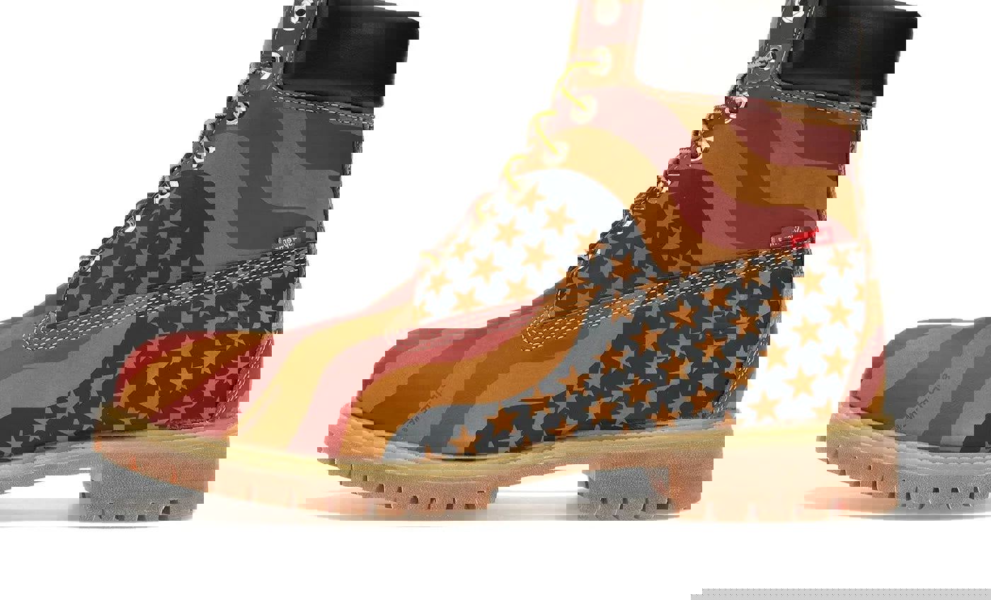 Timberland 6' Boot Supreme Stars & Stripes Wheat – limitierter Sneaker bei Shade Studios