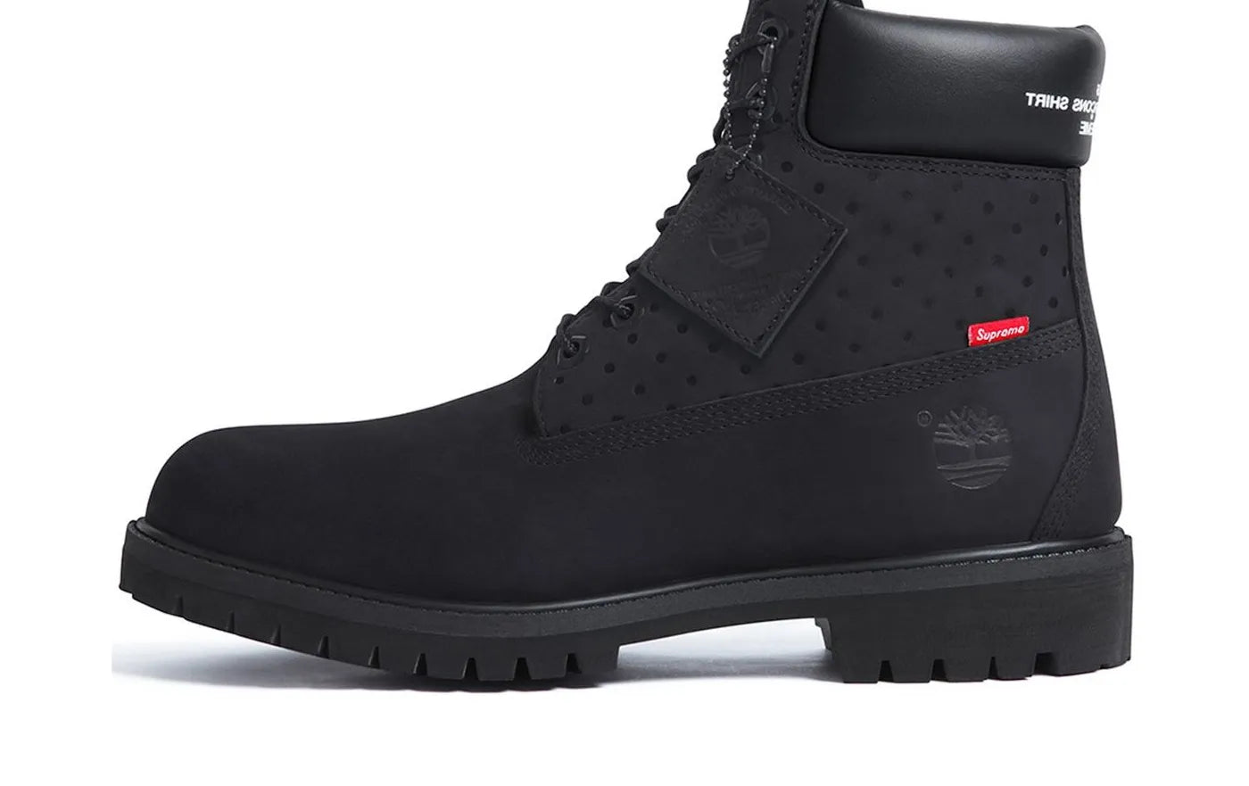 Timberland 6' Boot Supreme x Comme des Garcons Black – limitierter Sneaker bei Shade Studios