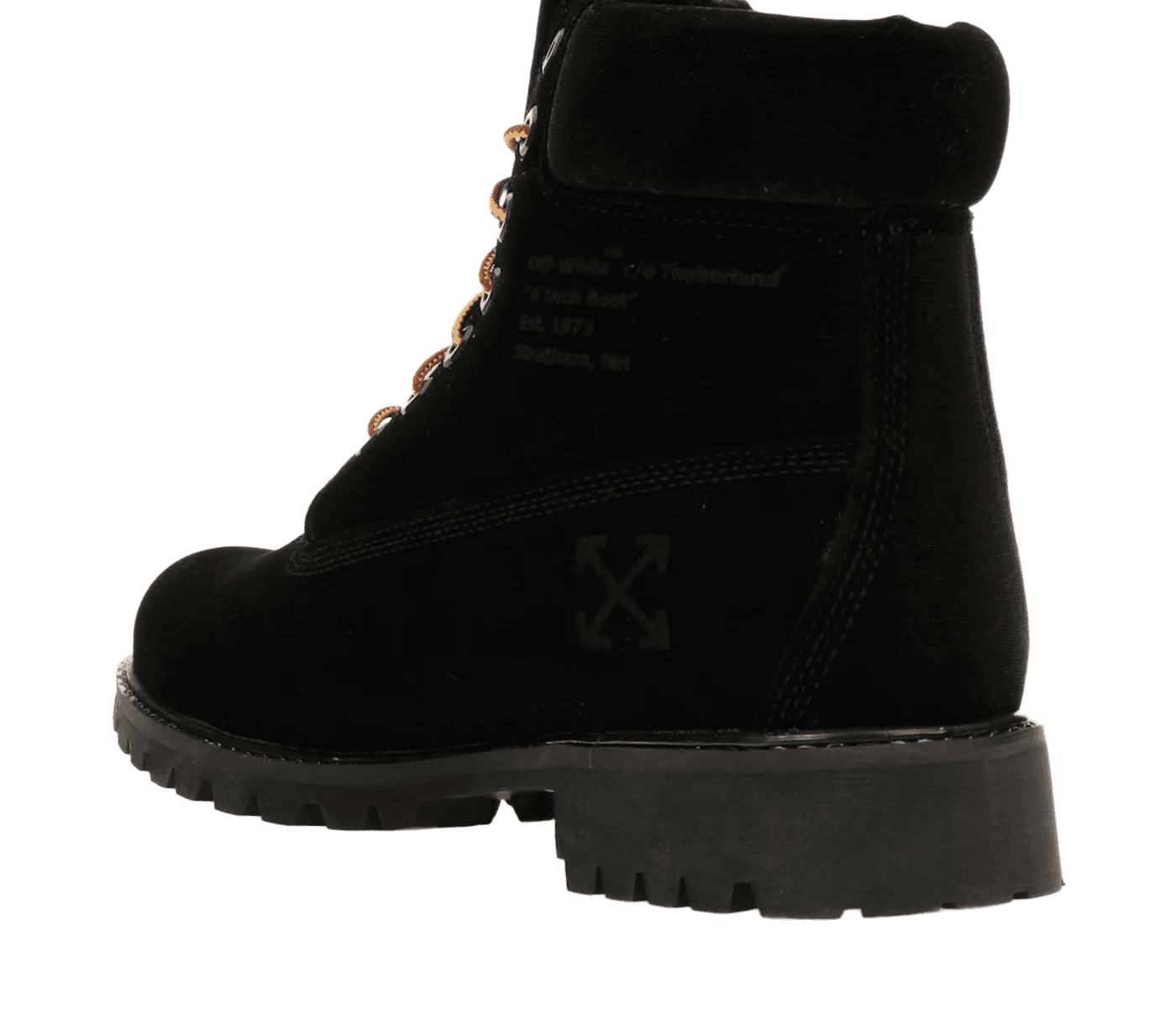 Timberland 6' Boot x OFF WHITE Velvet Black - TB0A1Q8I