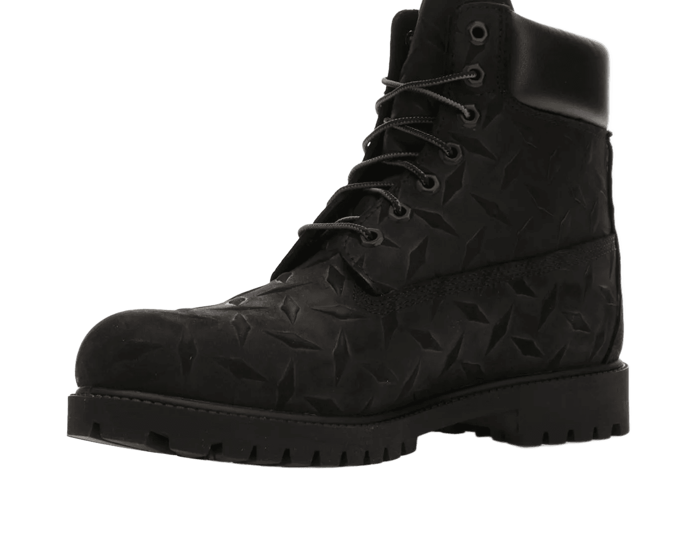 Timberland 6' Premium Waterproof Boot Supreme Diamond Plate Black - TB0A6DE1001