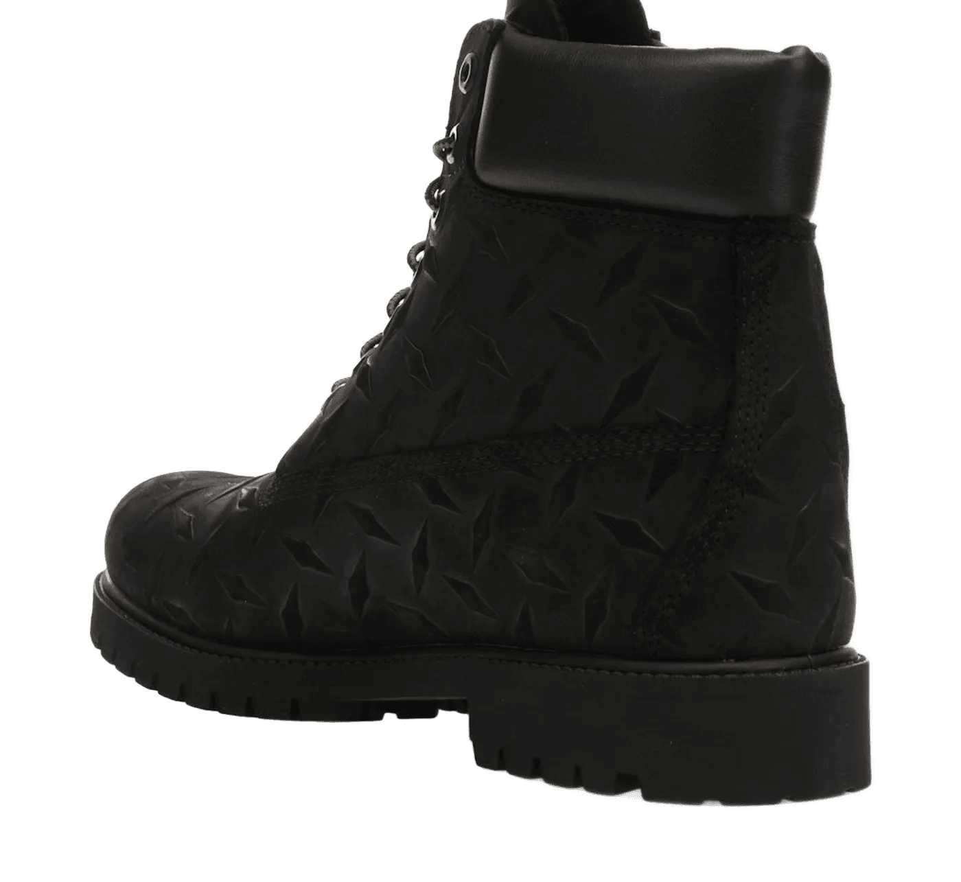 Timberland 6' Premium Waterproof Boot Supreme Diamond Plate Black - TB0A6DE1001