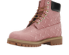 Timberland 6' Premium Waterproof Boot Supreme Diamond Plate Pink - TIMB-6PWBSD-PINK