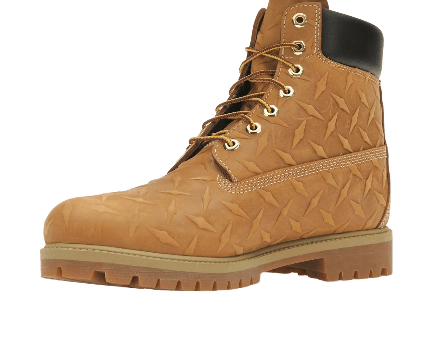 Timberland 6' Premium Waterproof Boot Supreme Diamond Plate Wheat - TIMB-6PWBSD-WHEAT