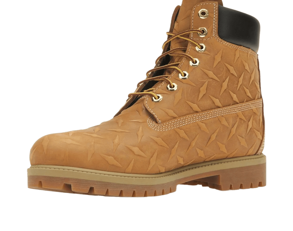 Timberland 6' Premium Waterproof Boot Supreme Diamond Plate Wheat - TIMB-6PWBSD-WHEAT