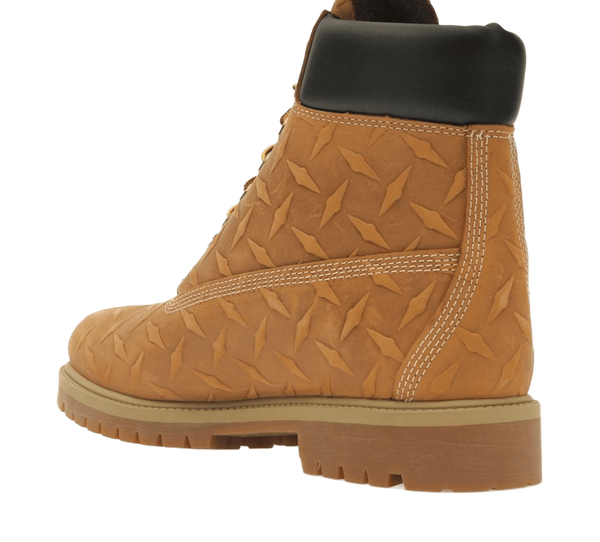 Timberland 6' Premium Waterproof Boot Supreme Diamond Plate Wheat - TIMB-6PWBSD-WHEAT