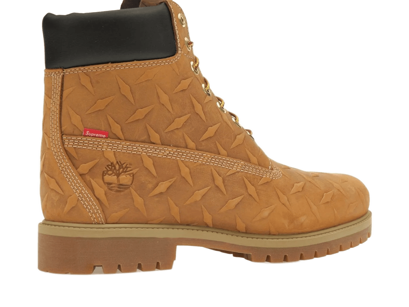 Timberland 6' Premium Waterproof Boot Supreme Diamond Plate Wheat - TIMB-6PWBSD-WHEAT