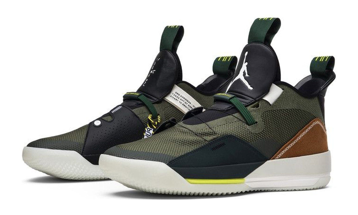 Travis Scott x Air Jordan 33 NRG Army Olive