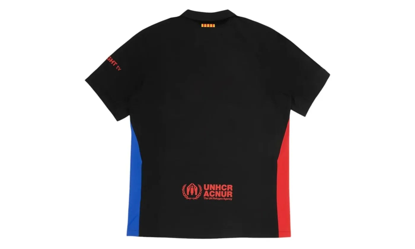 Travis Scott x FC Barcelona 2024/25 Match Away Cactus Jack Jersey Black - TS-TSXFB2-BLACK