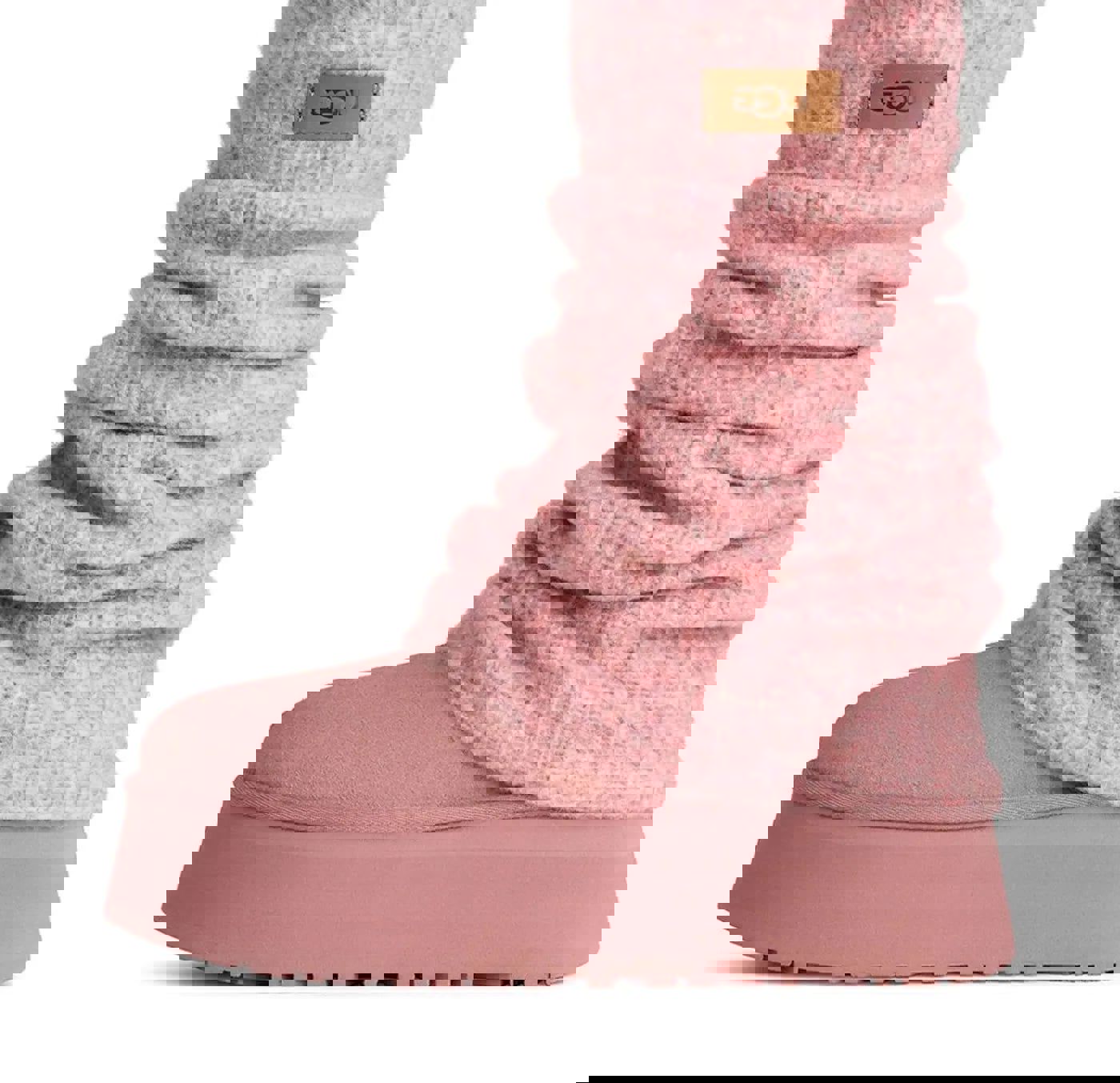 UGG Classic Mini Dipper Legwarmer Boot Pink Dawn